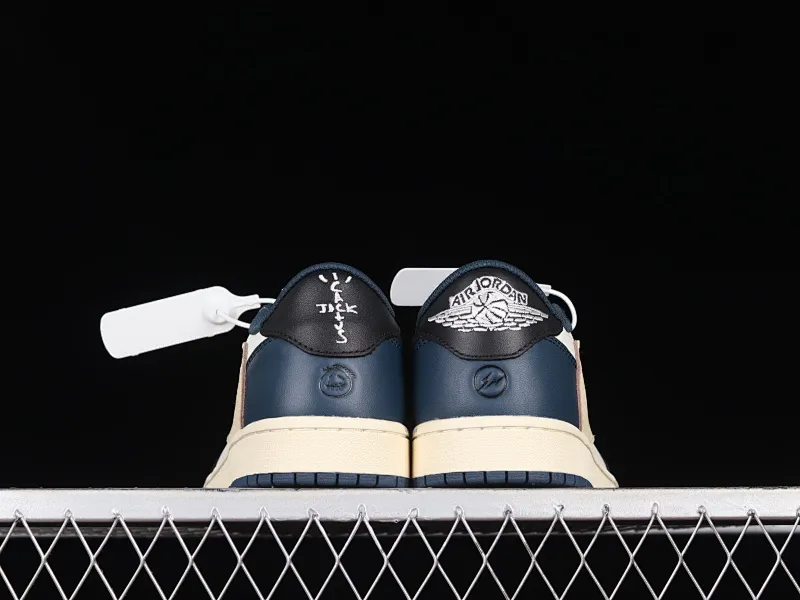 All Categories Air Jordan Jordan Series Basketball Shoes Air Jordan 1 Low Travis Scott x Air Jordan 1 Low OG AJ1 Joe 1 Deep Sea Blue Color Undercut DM7866-400